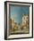 Imaginary View of a Venetian Square or Campo, c.1780-Francesco Guardi-Framed Giclee Print