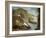 Imaginary View: River with Fishermen and Ruins-Giuseppe Bernardino Bison-Framed Giclee Print