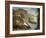 Imaginary View: River with Fishermen and Ruins-Giuseppe Bernardino Bison-Framed Giclee Print