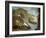 Imaginary View: River with Fishermen and Ruins-Giuseppe Bernardino Bison-Framed Giclee Print