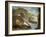 Imaginary View: River with Fishermen and Ruins-Giuseppe Bernardino Bison-Framed Giclee Print