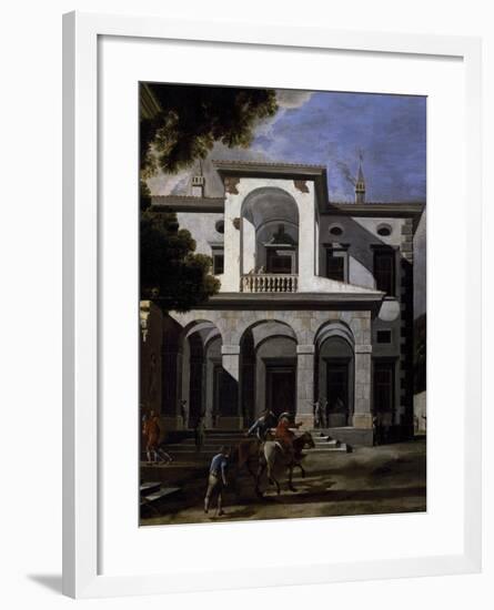 Imaginary Villa, 1641-Viviano Codazzi-Framed Giclee Print