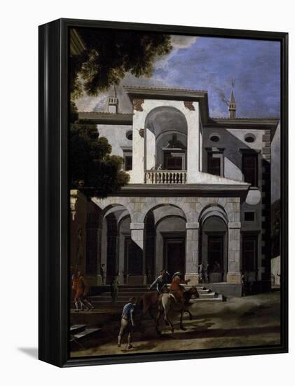 Imaginary Villa, 1641-Viviano Codazzi-Framed Premier Image Canvas