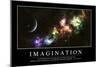 Imagination: Citation Et Affiche D'Inspiration Et Motivation-null-Mounted Photographic Print