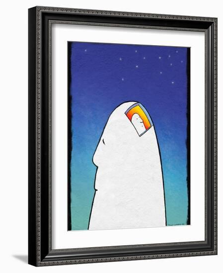 Imagination, Conceptual Artwork-David Gifford-Framed Photographic Print