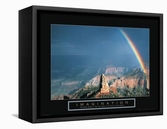 Imagination - Rainbow-Unknown Unknown-Framed Stretched Canvas