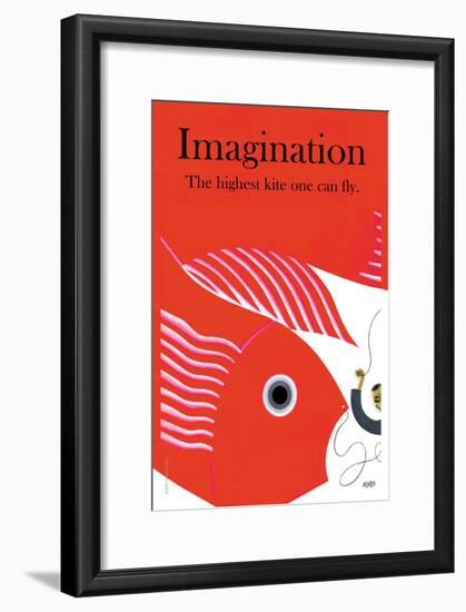 Imagination-null-Framed Art Print