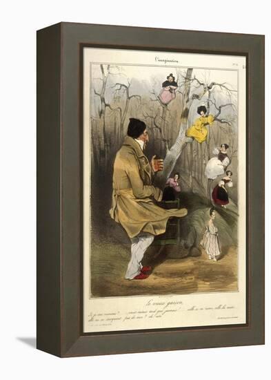 Imagination-Honore Daumier-Framed Premier Image Canvas