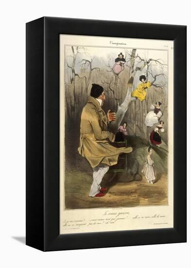 Imagination-Honore Daumier-Framed Premier Image Canvas