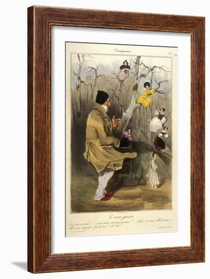 Imagination-Honore Daumier-Framed Giclee Print