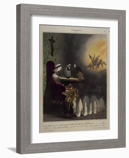 Imagination-Honore Daumier-Framed Giclee Print