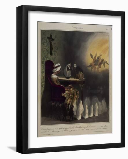 Imagination-Honore Daumier-Framed Giclee Print