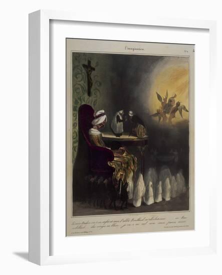 Imagination-Honore Daumier-Framed Giclee Print