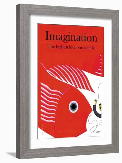 Imagination-null-Framed Art Print