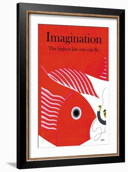 Imagination-null-Framed Art Print