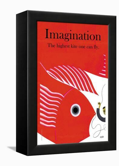 Imagination-null-Framed Stretched Canvas