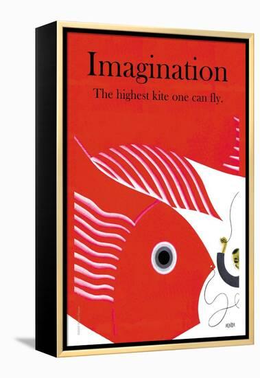 Imagination-null-Framed Stretched Canvas