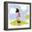 Imaginative little girl-Harry Briggs-Framed Premier Image Canvas