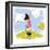 Imaginative little girl-Harry Briggs-Framed Giclee Print