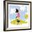 Imaginative little girl-Harry Briggs-Framed Giclee Print