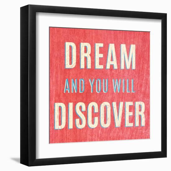 Imagine Believe Dream I-SD Graphics Studio-Framed Art Print