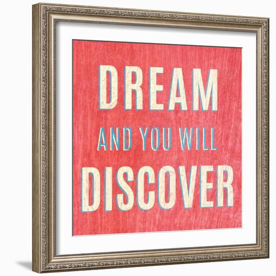 Imagine Believe Dream I-SD Graphics Studio-Framed Art Print