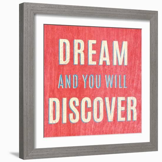 Imagine Believe Dream I-SD Graphics Studio-Framed Art Print