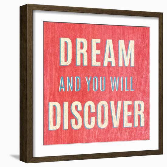 Imagine Believe Dream I-SD Graphics Studio-Framed Art Print