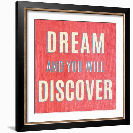 Imagine Believe Dream I-SD Graphics Studio-Framed Art Print