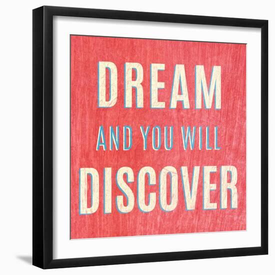 Imagine Believe Dream I-SD Graphics Studio-Framed Art Print