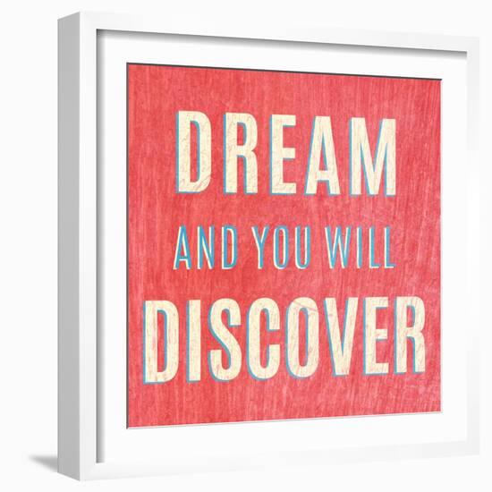 Imagine Believe Dream I-SD Graphics Studio-Framed Art Print