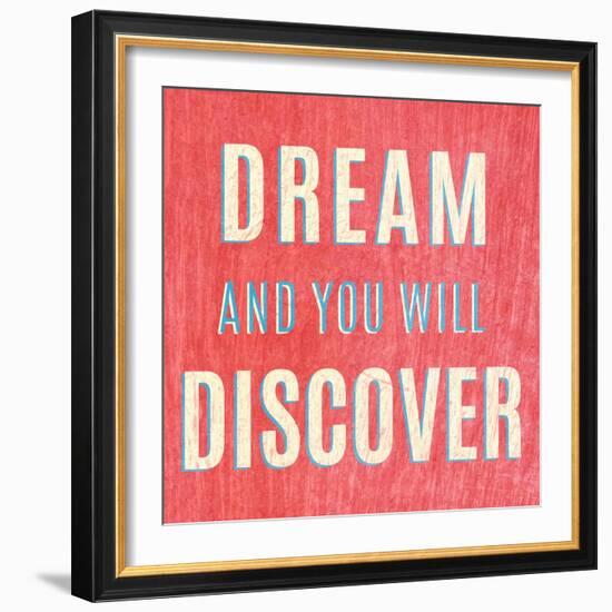 Imagine Believe Dream I-SD Graphics Studio-Framed Art Print