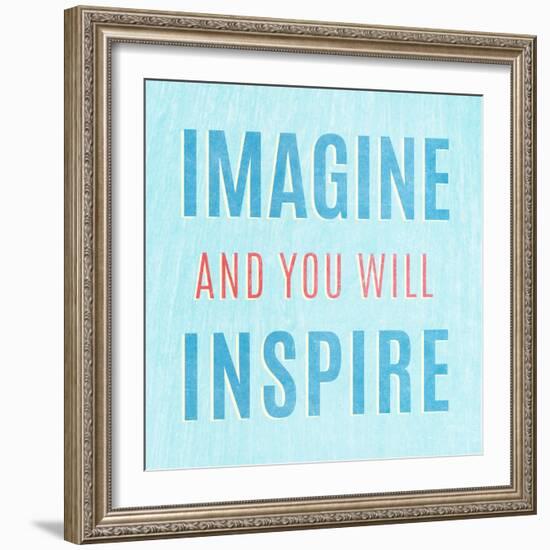 Imagine Believe Dream III-SD Graphics Studio-Framed Art Print