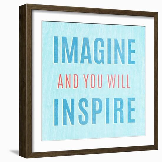 Imagine Believe Dream III-SD Graphics Studio-Framed Art Print