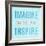 Imagine Believe Dream III-SD Graphics Studio-Framed Art Print