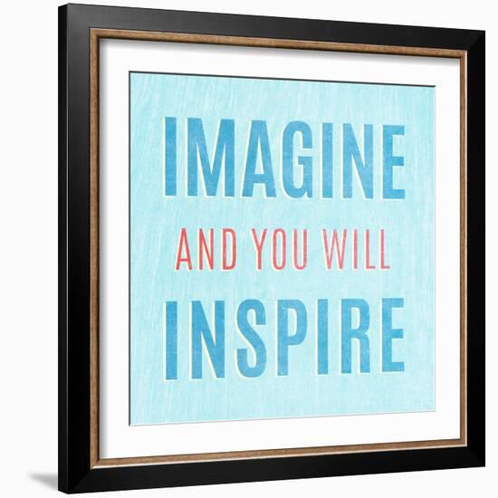 Imagine Believe Dream III-SD Graphics Studio-Framed Art Print