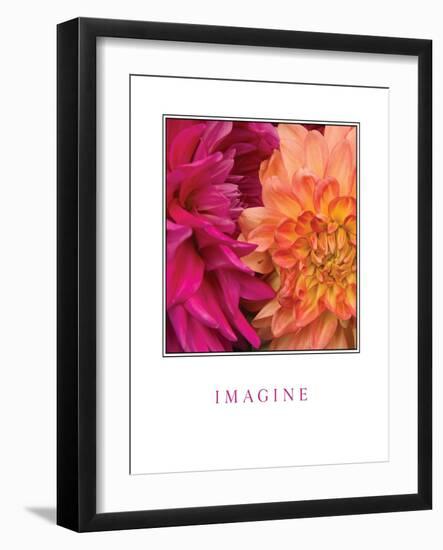 Imagine Flowers-Maureen Love-Framed Photographic Print