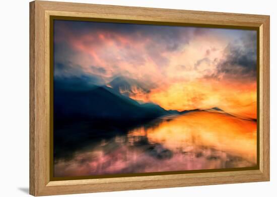 Imagine Sunset-Ursula Abresch-Framed Premier Image Canvas