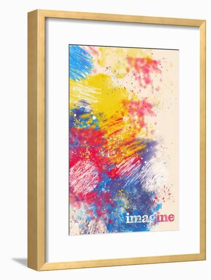 Imagine-null-Framed Premium Giclee Print