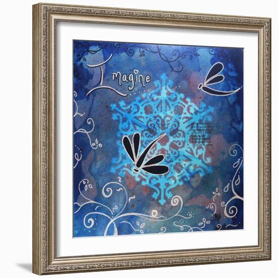 Imagine-Megan Aroon Duncanson-Framed Art Print