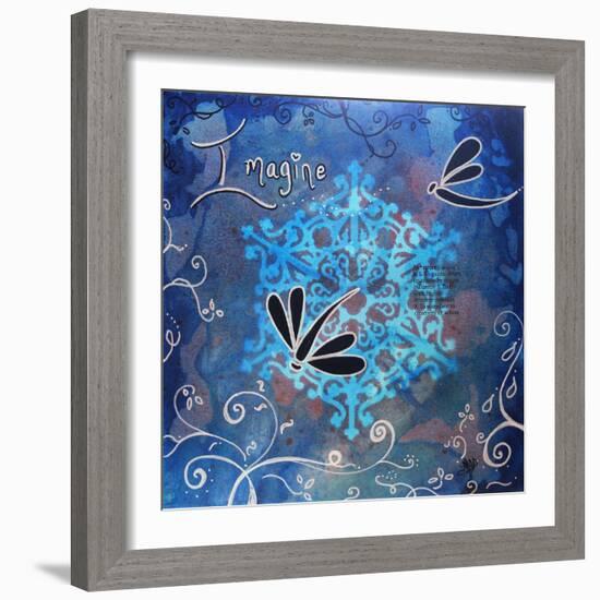 Imagine-Megan Aroon Duncanson-Framed Art Print