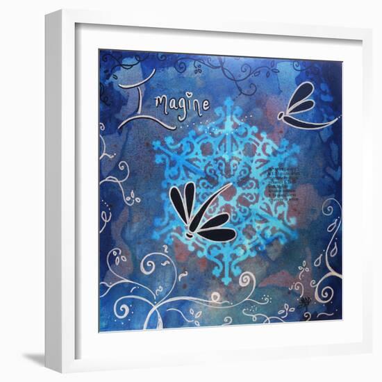 Imagine-Megan Aroon Duncanson-Framed Art Print