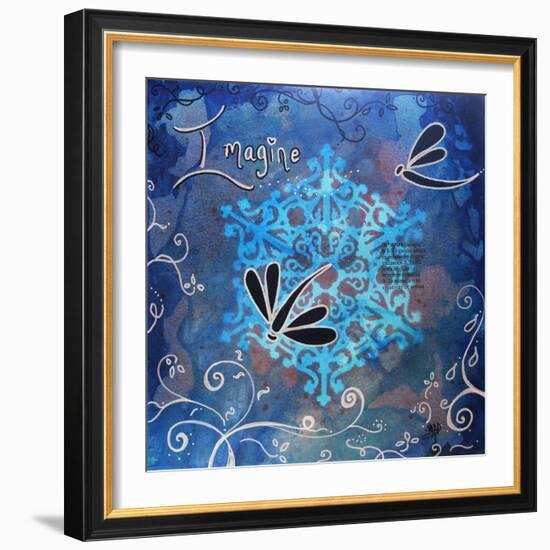 Imagine-Megan Aroon Duncanson-Framed Art Print