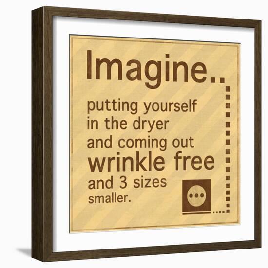 Imagine-Lauren Gibbons-Framed Art Print