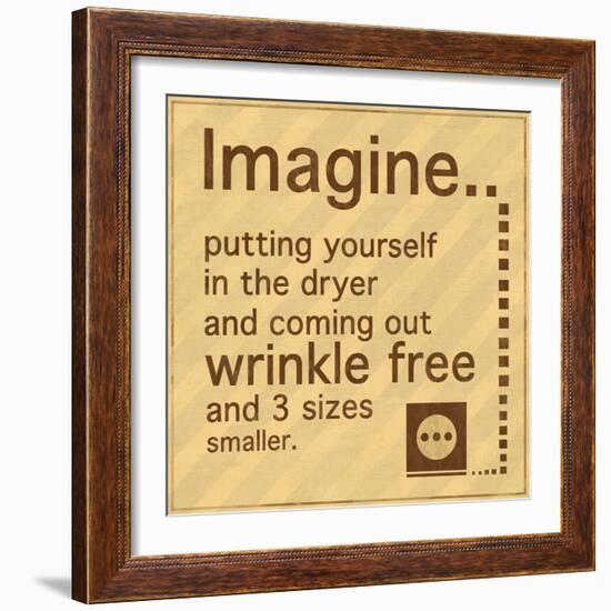 Imagine-Lauren Gibbons-Framed Art Print