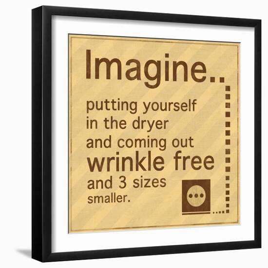 Imagine-Lauren Gibbons-Framed Art Print