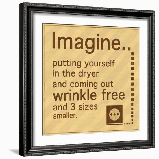 Imagine-Lauren Gibbons-Framed Art Print