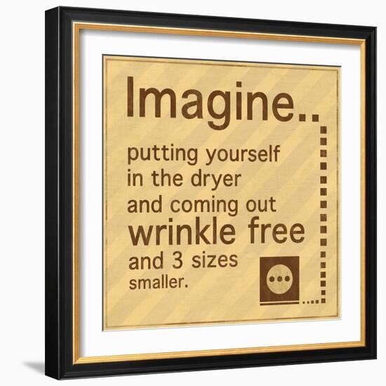 Imagine-Lauren Gibbons-Framed Art Print