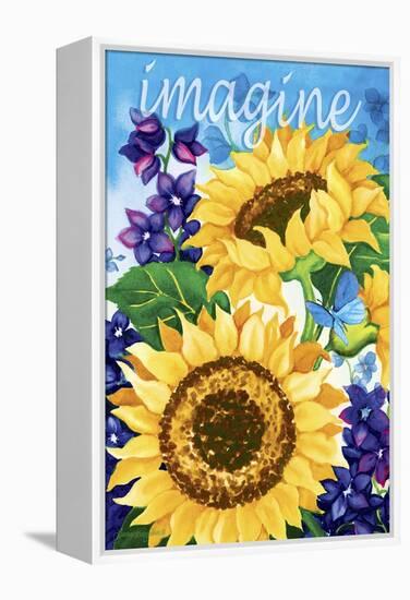 Imagine-Laurie Korsgaden-Framed Premier Image Canvas