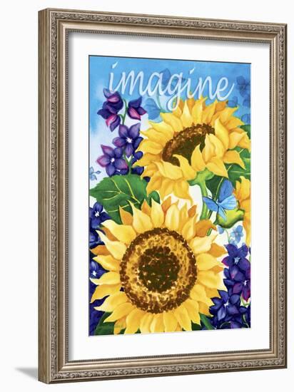 Imagine-Laurie Korsgaden-Framed Giclee Print